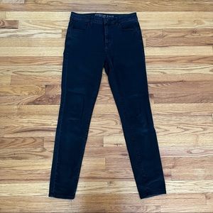 Women’s American Eagle Super Super Stretch Hi Rise Jegging, Black, size 10 Long